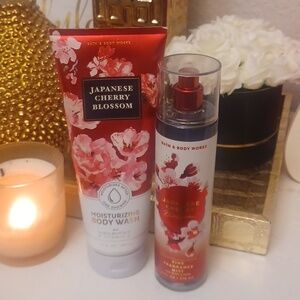 Bath & Body Works Japanese Cherry Blossom Set